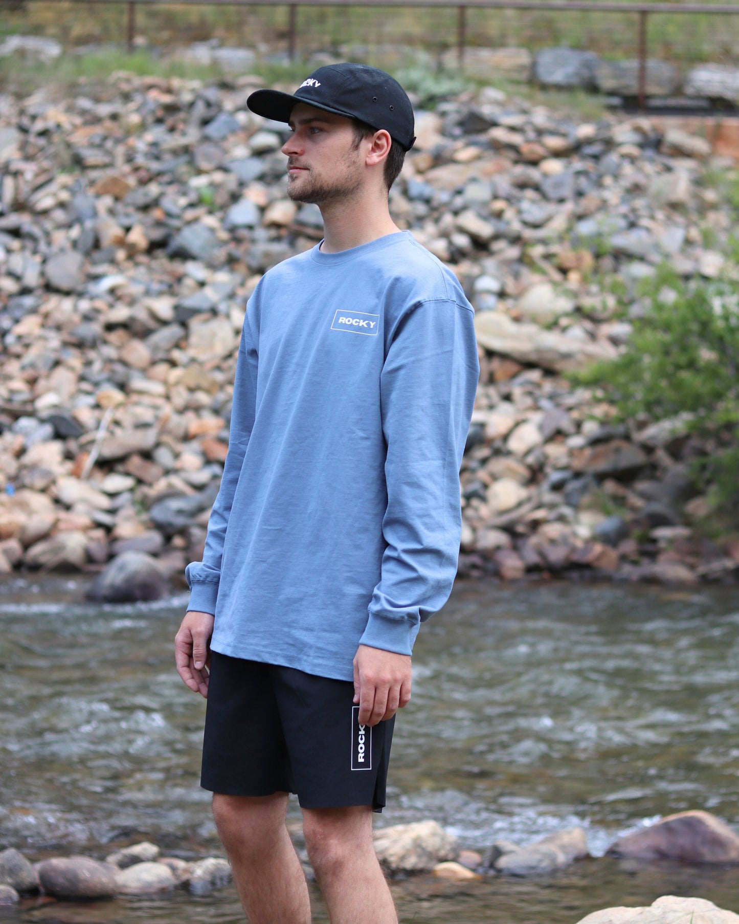 ROCKY Long Sleeve Box Logo Shirt
